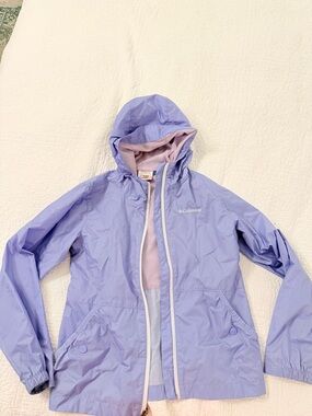 Columbia Light Purple Rain Jacket
